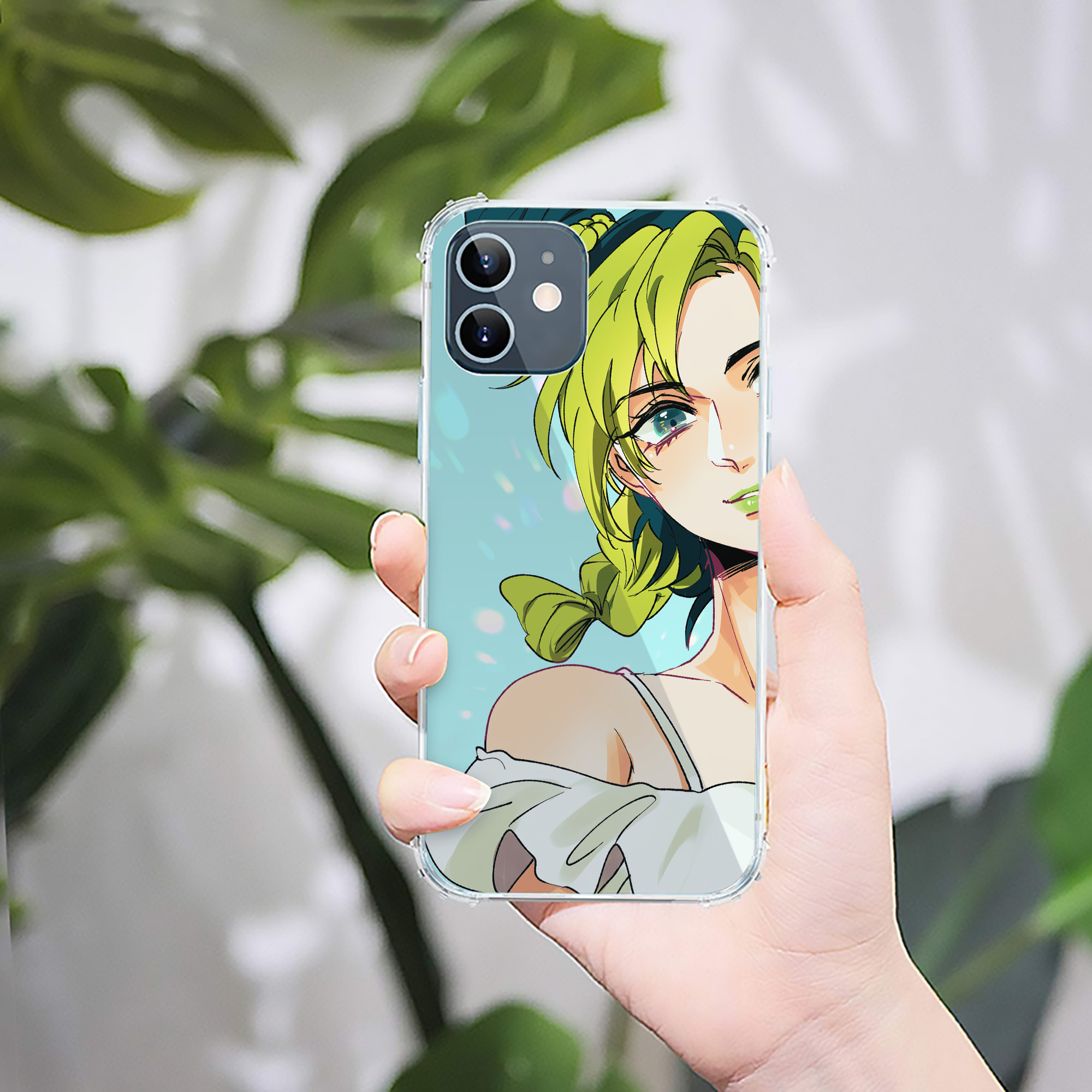 （画像用） ジョジョの奇妙な冒険 JoJo's Bizarre Adventure 【iPhone 12シリーズ対応】透明スマホケース（クリアソフトケース）
